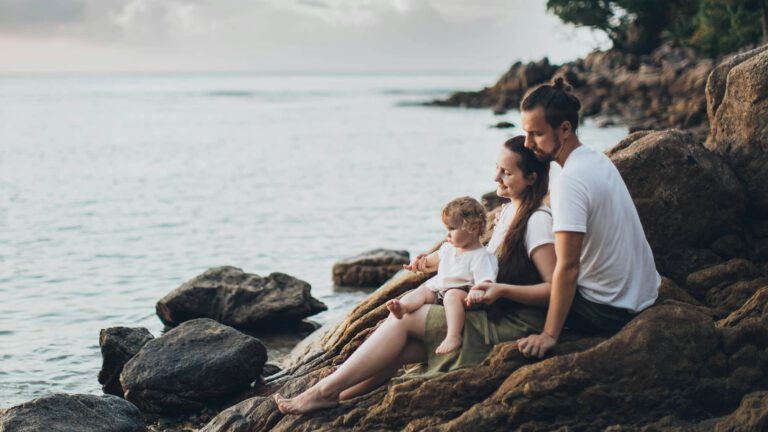 Family Vacation by Lake